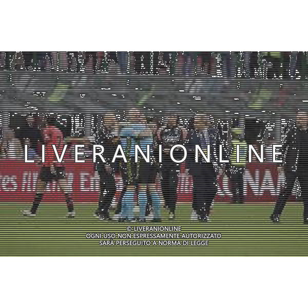 L\'arbitro Alessandro Prontera a fine gara -MILAN - GENOA CAMPIONATO CALCIO SERIE A TIM 05.05.2024 ©PAOLO GIAMPIETRI / AGENZIA ALDO LIVERANI SAS