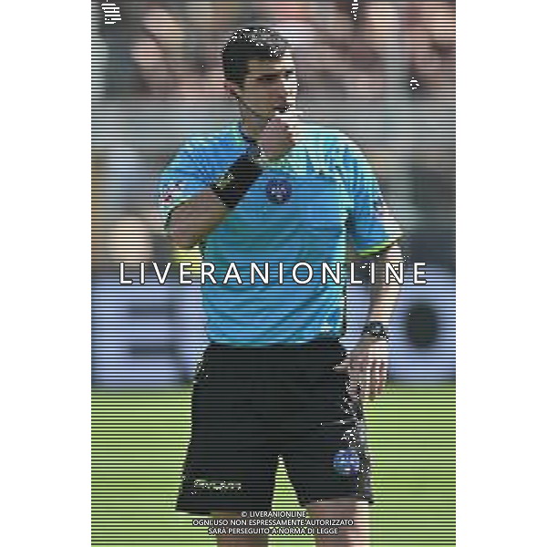 TVRG Parma vs Cremonese nella foto l\'arbitro Matteo Gualtieri di Asti Parma 05-05-2024 Stadio Ennio Tardini Campionato Serie BKT - 37a giornata foto Roberto Garavaglia/Agenzia Aldo Liverani sas/ AGENZIA ALDO LIVERANI SAS