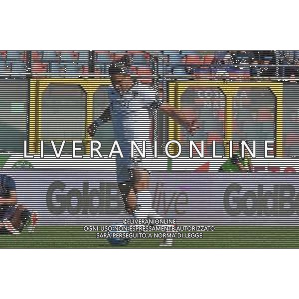 Cosenza vs Spezia Campionato di calcio Serie BKT 2023/2024 - Stadio San Vito-Gigi Marulla Nella foto: Dimitrios Nikolaou ©Andrea Rosito / AGENZIA ALDO LIVERANI SAS