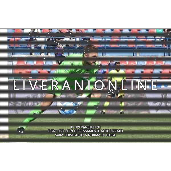 Cosenza vs Spezia Campionato di calcio Serie BKT 2023/2024 - Stadio San Vito-Gigi Marulla Nella foto: Jeroen Zoet ©Andrea Rosito / AGENZIA ALDO LIVERANI SAS