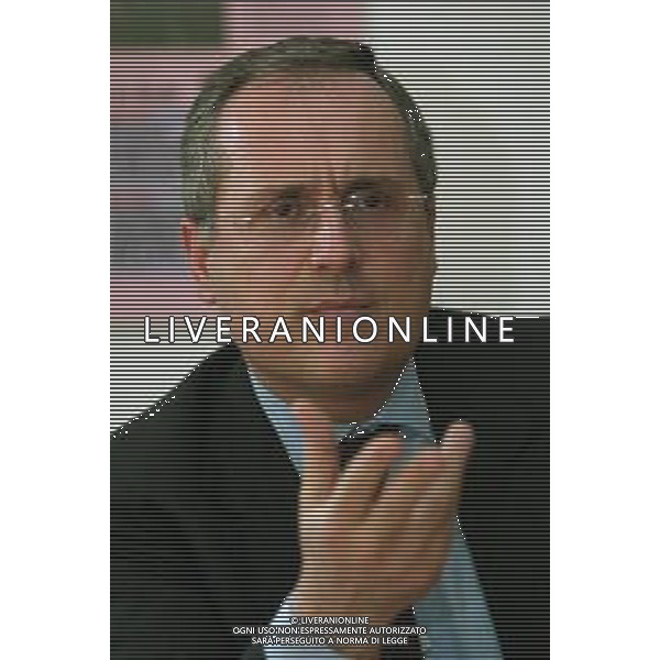 21-04-2005 MILANO REDAZIOE DELLA GAZZETTA DELLO SPORT OSPITE IL PRESIDENTE DELLA LAZIO CALCIO CLAUDIO LOTITO MELLA FOTO CLAUDIO LOTITO AG ALDO LIVERANI SAS