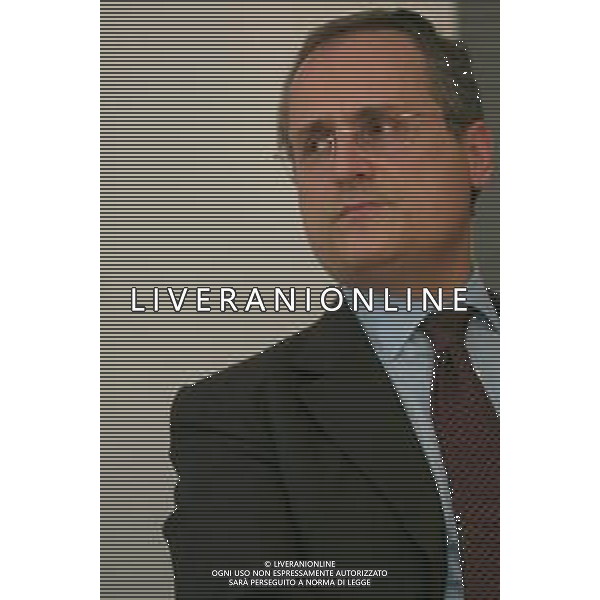 21-04-2005 MILANO REDAZIOE DELLA GAZZETTA DELLO SPORT OSPITE IL PRESIDENTE DELLA LAZIO CALCIO CLAUDIO LOTITO MELLA FOTO CLAUDIO LOTITO AG ALDO LIVERANI SAS