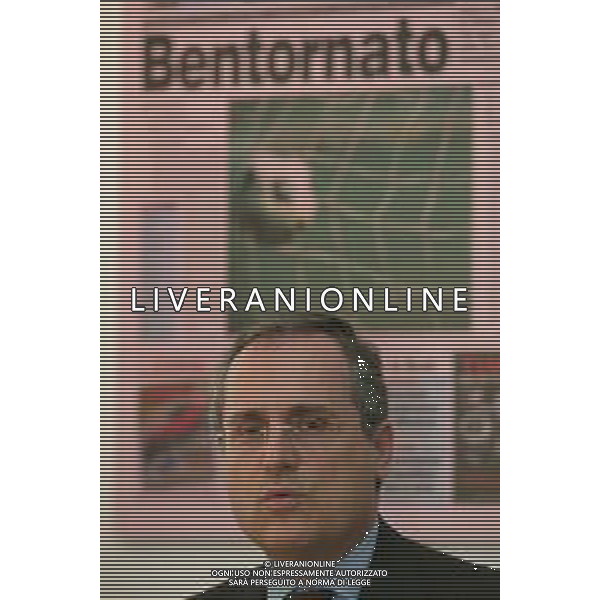 21-04-2005 MILANO REDAZIOE DELLA GAZZETTA DELLO SPORT OSPITE IL PRESIDENTE DELLA LAZIO CALCIO CLAUDIO LOTITO MELLA FOTO CLAUDIO LOTITO AG ALDO LIVERANI SAS