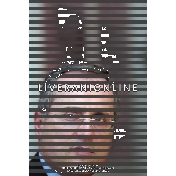 21-04-2005 MILANO REDAZIOE DELLA GAZZETTA DELLO SPORT OSPITE IL PRESIDENTE DELLA LAZIO CALCIO CLAUDIO LOTITO MELLA FOTO CLAUDIO LOTITO AG ALDO LIVERANI SAS