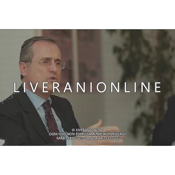 21-04-2005 MILANO REDAZIOE DELLA GAZZETTA DELLO SPORT OSPITE IL PRESIDENTE DELLA LAZIO CALCIO CLAUDIO LOTITO MELLA FOTO CLAUDIO LOTITO AG ALDO LIVERANI SAS