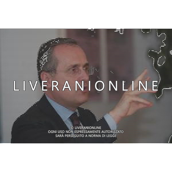 21-04-2005 MILANO REDAZIOE DELLA GAZZETTA DELLO SPORT OSPITE IL PRESIDENTE DELLA LAZIO CALCIO CLAUDIO LOTITO MELLA FOTO CLAUDIO LOTITO AG ALDO LIVERANI SAS
