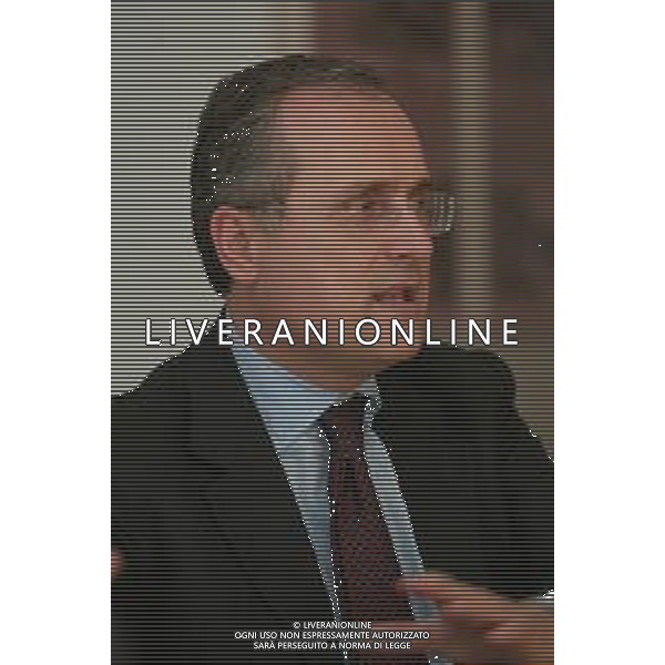21-04-2005 MILANO REDAZIOE DELLA GAZZETTA DELLO SPORT OSPITE IL PRESIDENTE DELLA LAZIO CALCIO CLAUDIO LOTITO MELLA FOTO CLAUDIO LOTITO AG ALDO LIVERANI SAS