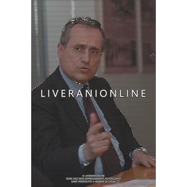 21-04-2005 MILANO REDAZIOE DELLA GAZZETTA DELLO SPORT OSPITE IL PRESIDENTE DELLA LAZIO CALCIO CLAUDIO LOTITO MELLA FOTO CLAUDIO LOTITO AG ALDO LIVERANI SAS
