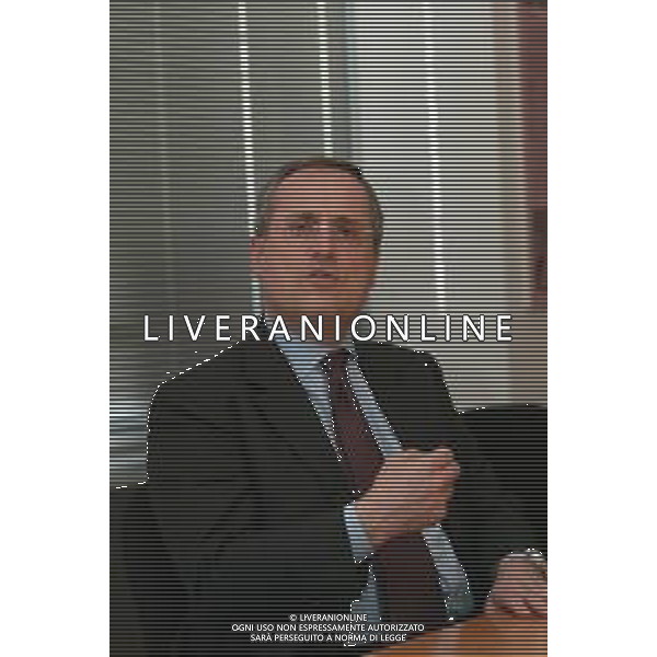 21-04-2005 MILANO REDAZIOE DELLA GAZZETTA DELLO SPORT OSPITE IL PRESIDENTE DELLA LAZIO CALCIO CLAUDIO LOTITO MELLA FOTO CLAUDIO LOTITO AG ALDO LIVERANI SAS