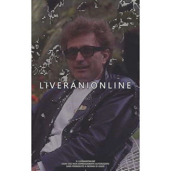 DIAP-RETROSPETTIVA RED RONNIE PSEUDONIMO GABRIELE ANSALONI-CRITICO MUSICALE GIORNATISTA PRESENTATORE TELEVISIVO E CONDUTTORE RADIOFONICO NELLA FOTO RED RONNIE  AG ALDO LIVERANI SAS 