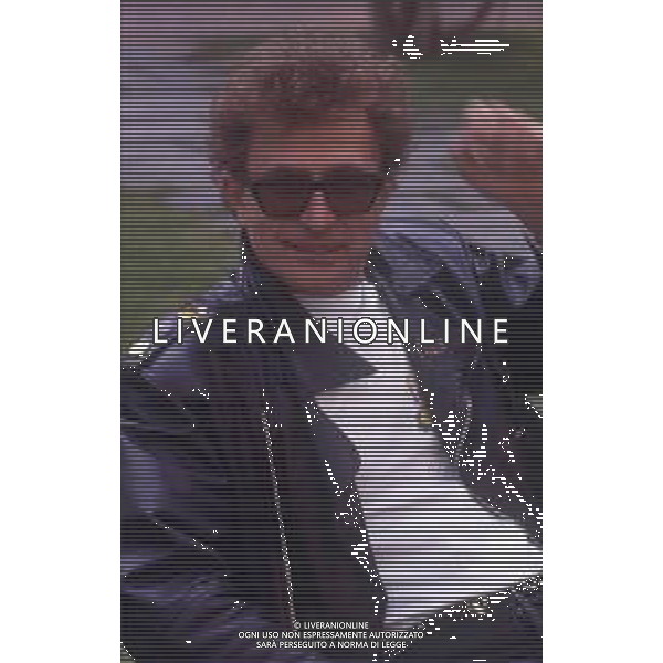 DIAP-RETROSPETTIVA RED RONNIE PSEUDONIMO GABRIELE ANSALONI-CRITICO MUSICALE GIORNATISTA PRESENTATORE TELEVISIVO E CONDUTTORE RADIOFONICO NELLA FOTO RED RONNIE  AG ALDO LIVERANI SAS 