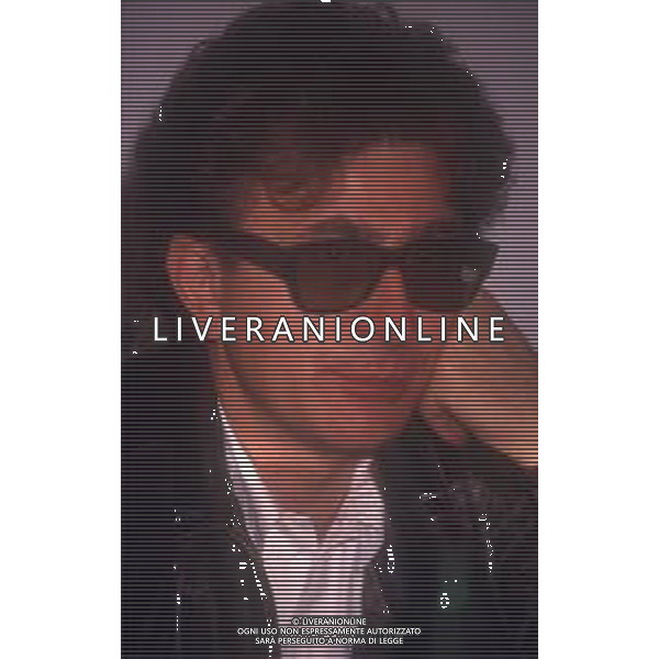DIAP-RETROSPETTIVA RED RONNIE PSEUDONIMO GABRIELE ANSALONI-CRITICO MUSICALE GIORNATISTA PRESENTATORE TELEVISIVO E CONDUTTORE RADIOFONICO NELLA FOTO RED RONNIE  AG ALDO LIVERANI SAS 
