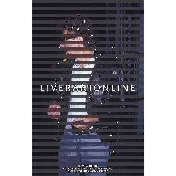 DIAP-RETROSPETTIVA RED RONNIE PSEUDONIMO GABRIELE ANSALONI-CRITICO MUSICALE GIORNATISTA PRESENTATORE TELEVISIVO E CONDUTTORE RADIOFONICO NELLA FOTO RED RONNIE  AG ALDO LIVERANI SAS 