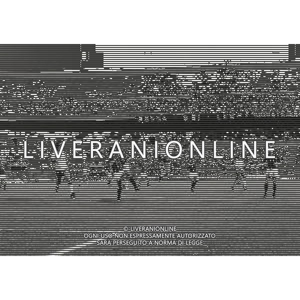 NEG-24-08-1980 MILANO COPPA ITALIA MILAN-CATANIA 1-0 NELLA FOTO AZIONE DI GIOCO AG ALDO LIVERANI SAS