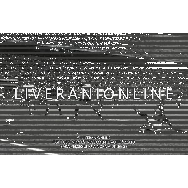 NEG-24-08-1980 MILANO COPPA ITALIA MILAN-CATANIA 1-0 NELLA FOTO VINCENZI FRANCESCO AG ALDO LIVERANI SAS
