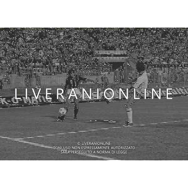 NEG-24-08-1980 MILANO COPPA ITALIA MILAN-CATANIA 1-0 NELLA FOTO MAURO TASSOTTI AG ALDO LIVERANI SAS