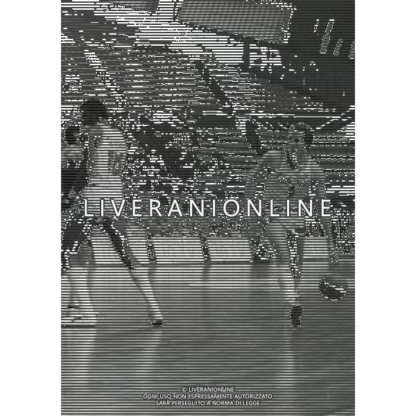 NEG-1983-1984 MILANO CAMPIONATO DI BASKET SERIE A1 SIMAC MILANO-BIC TRIESTE NELLA FOTO BOSELLI AG ALDO LIVERANI SAS