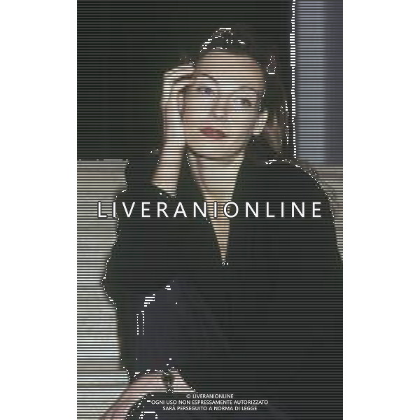 DIAP-RETROSPETTIVA UTE LEMPER CANTANTE NELLA FOTO UTE LEMPER NELL\'ANNO 1991 AG ALDO LIVERANI SAS  