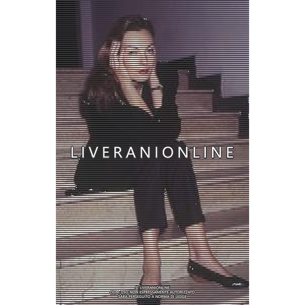 DIAP-RETROSPETTIVA UTE LEMPER CANTANTE NELLA FOTO UTE LEMPER NELL\'ANNO 1991 AG ALDO LIVERANI SAS  