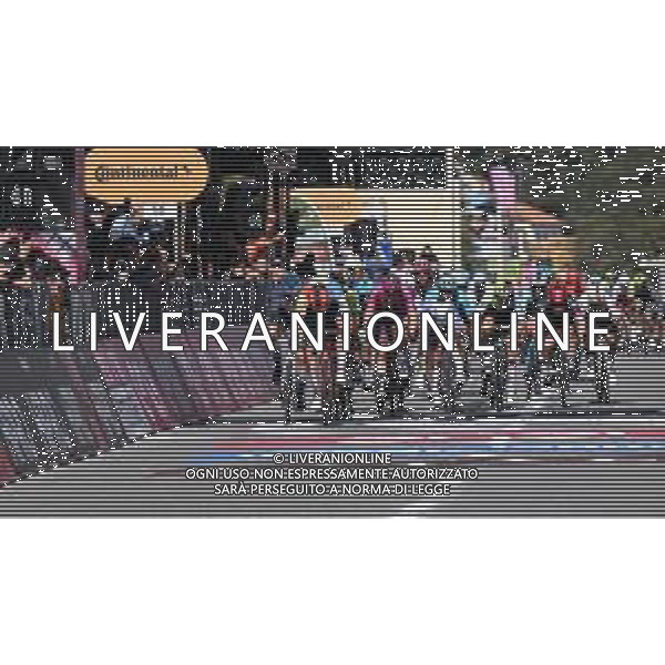 07-05-2024 Giro D\'italia; Tappa 04 Acqui Terme - Andora; 2024, Lidl - Trek; 2024, Alpecin - Deceuninck; 2024, Bahrain Victorious; 2024, Soudal - Quick Step; Milan, Jonathan; Groves, Kaden; Bauhaus, Phil; Merlier, Tim; Andora; ©SIROTTI/AGENZIA ALDO LIVERANI SAS