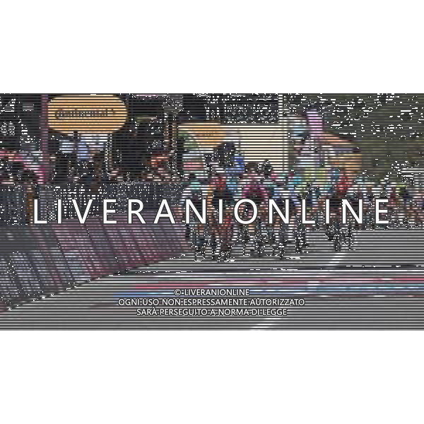 07-05-2024 Giro D\'italia; Tappa 04 Acqui Terme - Andora; 2024, Lidl - Trek; 2024, Alpecin - Deceuninck; 2024, Bahrain Victorious; 2024, Soudal - Quick Step; Milan, Jonathan; Groves, Kaden; Bauhaus, Phil; Merlier, Tim; Andora; ©SIROTTI/AGENZIA ALDO LIVERANI SAS
