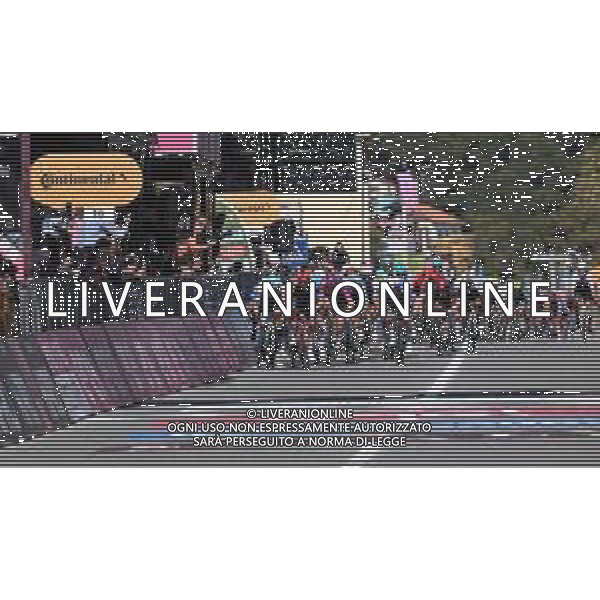 07-05-2024 Giro D\'italia; Tappa 04 Acqui Terme - Andora; 2024, Lidl - Trek; 2024, Alpecin - Deceuninck; 2024, Bahrain Victorious; Milan, Jonathan; Groves, Kaden; Bauhaus, Phil; Andora; ©SIROTTI/AGENZIA ALDO LIVERANI SAS
