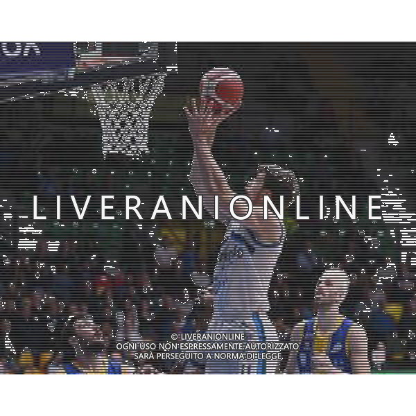 TVRG Cantu\' vs Cividale nella foto Stefan Nikolic (Cantu\') Acqua San Bernardo Cantu\' vs UEB Gesteco Cividale Desio (MB) 07-05-2024 PalaFitLine Campionato Serie A2 - gara 2 quarti di finale Tabellone Oro foto Roberto Garavaglia/Agenzia Aldo Liverani sas