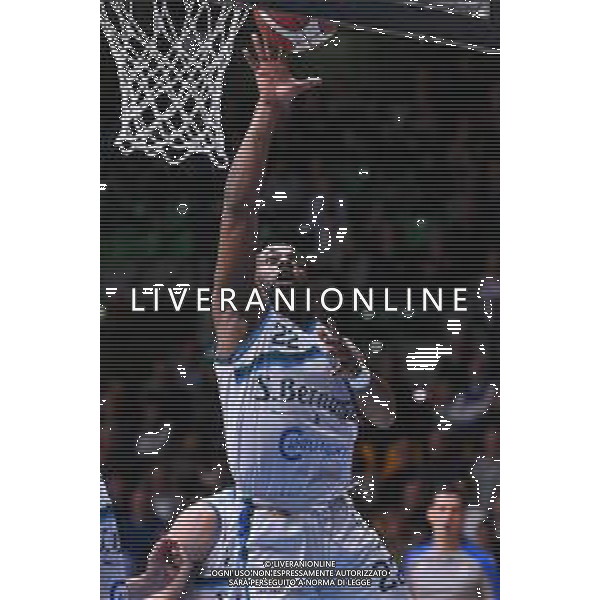 TVRG Cantu\' vs Cividale nella foto Anthony Hickey (Cantu\') Acqua San Bernardo Cantu\' vs UEB Gesteco Cividale Desio (MB) 07-05-2024 PalaFitLine Campionato Serie A2 - gara 2 quarti di finale Tabellone Oro foto Roberto Garavaglia/Agenzia Aldo Liverani sas
