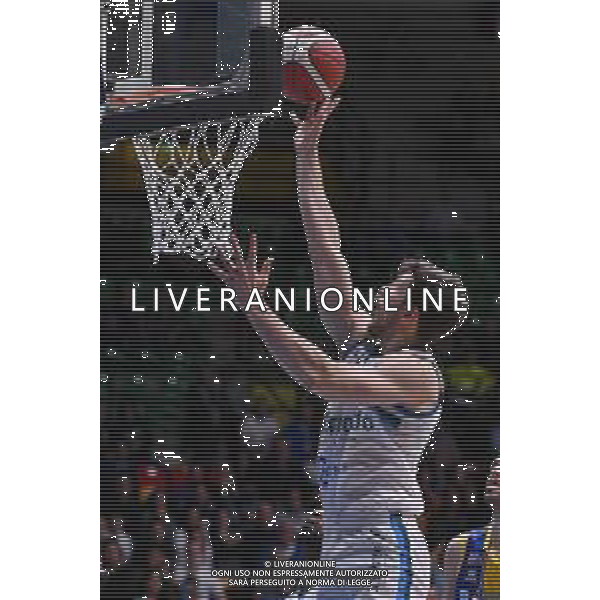 TVRG Cantu\' vs Cividale nella foto Stefan Nikolic (Cantu\') Acqua San Bernardo Cantu\' vs UEB Gesteco Cividale Desio (MB) 07-05-2024 PalaFitLine Campionato Serie A2 - gara 2 quarti di finale Tabellone Oro foto Roberto Garavaglia/Agenzia Aldo Liverani sas