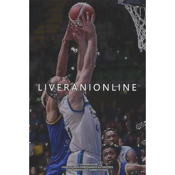 TVRG Cantu\' vs Cividale nella foto Lorenzo Bucarelli (Cantu\') Acqua San Bernardo Cantu\' vs UEB Gesteco Cividale Desio (MB) 07-05-2024 PalaFitLine Campionato Serie A2 - gara 2 quarti di finale Tabellone Oro foto Roberto Garavaglia/Agenzia Aldo Liverani sas