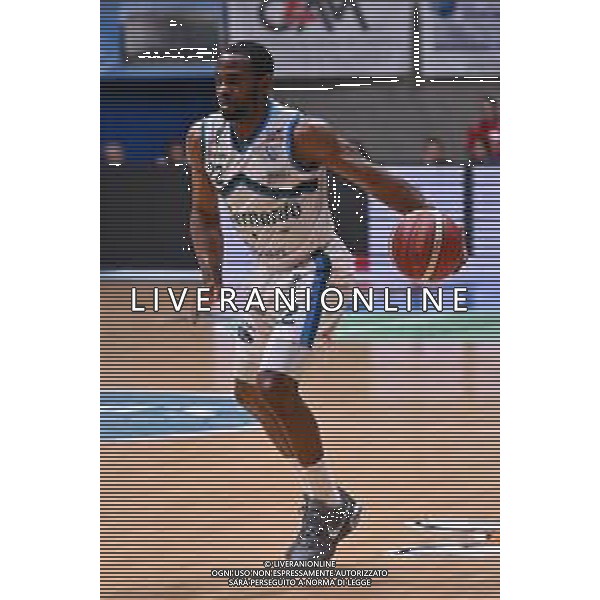 TVRG Cantu\' vs Cividale nella foto Anthony Hickey (Cantu\') Acqua San Bernardo Cantu\' vs UEB Gesteco Cividale Desio (MB) 07-05-2024 PalaFitLine Campionato Serie A2 - gara 2 quarti di finale Tabellone Oro foto Roberto Garavaglia/Agenzia Aldo Liverani sas