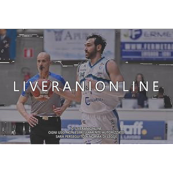 TVRG Cantu\' vs Cividale nella foto Riccardo Moraschini (Cantu\') Acqua San Bernardo Cantu\' vs UEB Gesteco Cividale Desio (MB) 07-05-2024 PalaFitLine Campionato Serie A2 - gara 2 quarti di finale Tabellone Oro foto Roberto Garavaglia/Agenzia Aldo Liverani sas