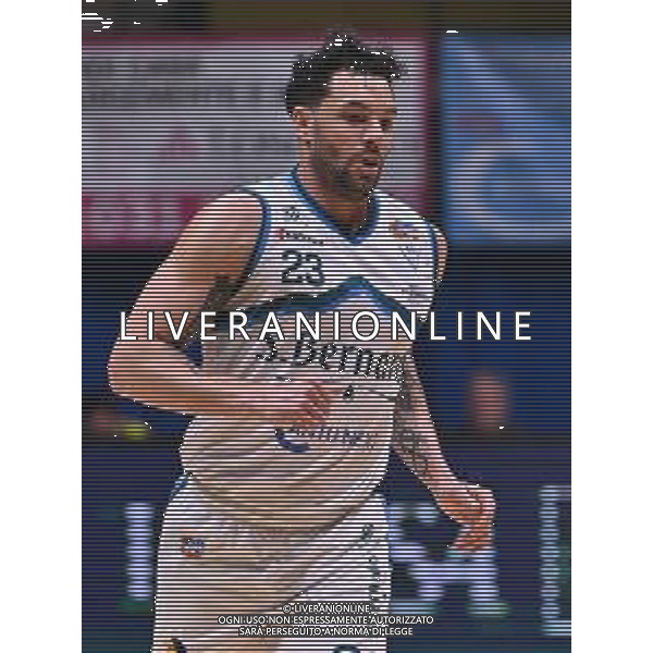 TVRG Cantu\' vs Cividale nella foto Christian Burns (Cantu\') Acqua San Bernardo Cantu\' vs UEB Gesteco Cividale Desio (MB) 07-05-2024 PalaFitLine Campionato Serie A2 - gara 2 quarti di finale Tabellone Oro foto Roberto Garavaglia/Agenzia Aldo Liverani sas