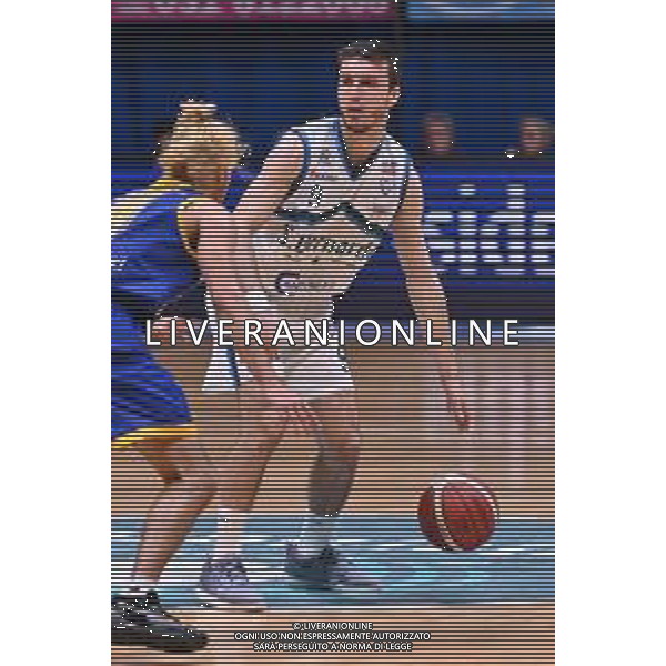 TVRG Cantu\' vs Cividale nella foto Nicola Berdini (Cantu\') Acqua San Bernardo Cantu\' vs UEB Gesteco Cividale Desio (MB) 07-05-2024 PalaFitLine Campionato Serie A2 - gara 2 quarti di finale Tabellone Oro foto Roberto Garavaglia/Agenzia Aldo Liverani sas