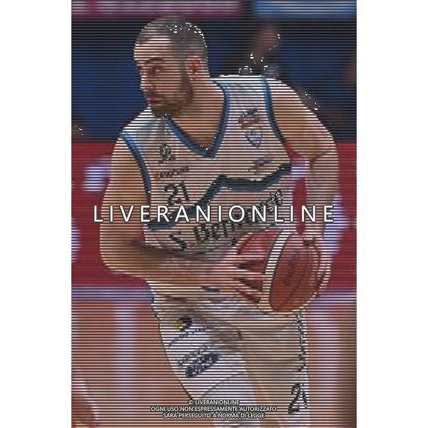 TVRG Cantu\' vs Cividale nella foto Lorenzo Bucarelli (Cantu\') Acqua San Bernardo Cantu\' vs UEB Gesteco Cividale Desio (MB) 07-05-2024 PalaFitLine Campionato Serie A2 - gara 2 quarti di finale Tabellone Oro foto Roberto Garavaglia/Agenzia Aldo Liverani sas