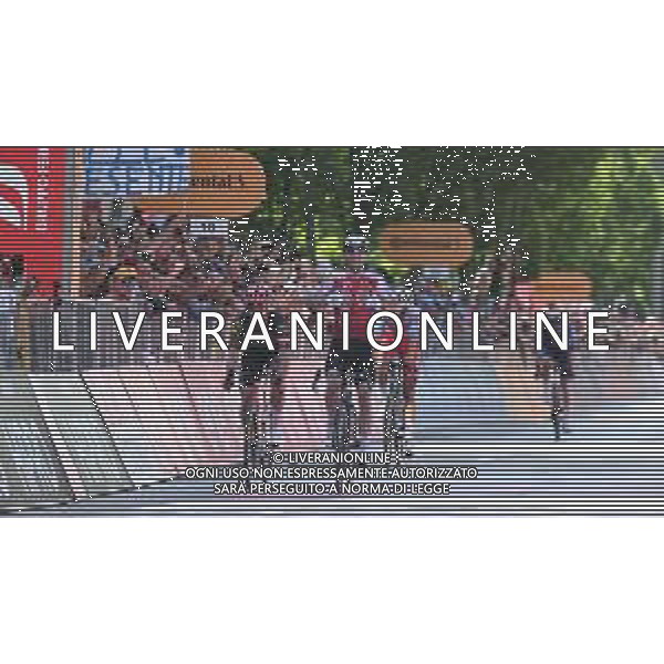 08-05-2024 Giro D\'italia; Tappa 05 Genova - Lucca; 2024, Cofidis; 2024, Ef Education - Easypost; Thomas, Benjamin; Valgreen Andersen, Michael; Lucca; ©SIROTTI/AGENZIA ALDO LIVERANI SAS