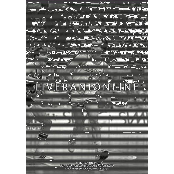 NEG-1983-1984 MILANO CAMPIONATO DI BASKET SERIE A1 SIMAC MILANO-GRANAROLO BOLOGNA NELLA FOTO MIKE D\'ANTONI AG ALDO LIVERANI SAS