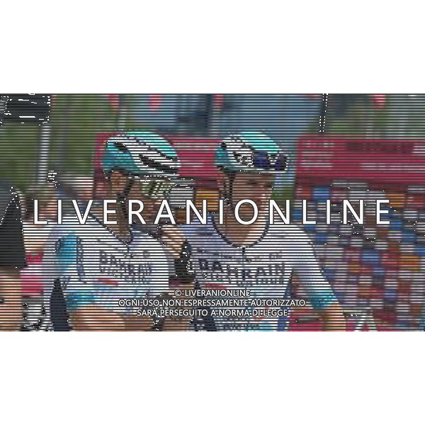 09-05-2024 Giro D\'italia; Tappa 06 Torre Del Lago Puccini - Rapolano Terme; 2024, Bahrain Victorious; Caruso, Damiano; Tiberi, Antonio; Torre Del Lago Puccini; foto stefano sirotti-ag aldo liverani sas
