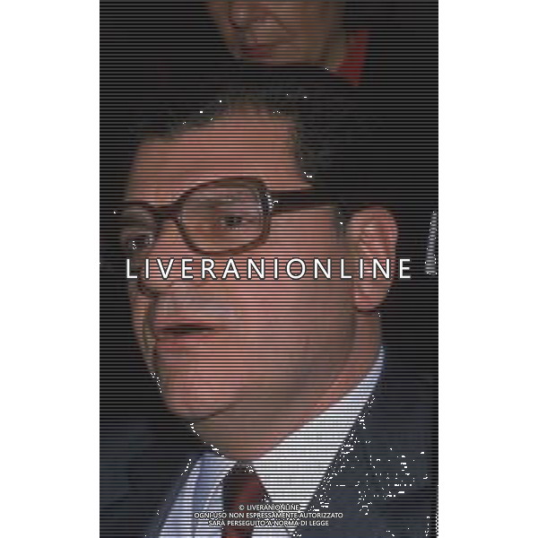 DIAP-RETROSPETTIVA PIETRO LONGO POLITICO NELLA FOTO PIETRO LONGO NELL\'ANNO 1983 AG ALDO LIVERANI SAS 