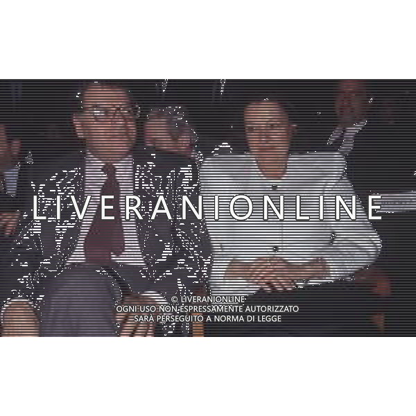 DIAP-RETROSPETTIVA PIETRO LONGO POLITICO NELLA FOTO PIETRO LONGO CON LA MOGLIE NELL\'ANNO 1989 AG ALDO LIVERANI SAS
