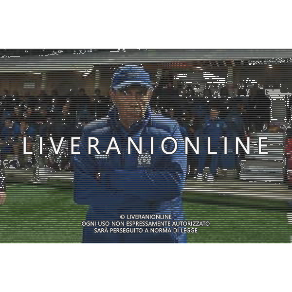 TVRG Atalanta vs Olympique Marsiglia nella foto Jean Louis Gasset allenatore Olympique Marsiglia Bergamo 09-05-2024 Gewiss Stadium UEFA Europa League - semifinale gara di ritorno foto Roberto Garavaglia/Agenzia Aldo Liverani sas/ AGENZIA ALDO LIVERANI SAS