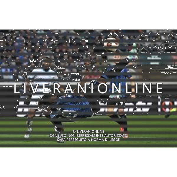 TVRG Atalanta vs Olympique Marsiglia nella foto El Bilal Toure\' (Atalanta) prova il gol in rovesciata Bergamo 09-05-2024 Gewiss Stadium UEFA Europa League - semifinale gara di ritorno foto Roberto Garavaglia/Agenzia Aldo Liverani sas/ AGENZIA ALDO LIVERANI SAS