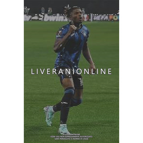 TVRG Atalanta vs Olympique Marsiglia nella foto El Bilal Toure\' (Atalanta) esulta dopo il gol del 3 a 0 Bergamo 09-05-2024 Gewiss Stadium UEFA Europa League - semifinale gara di ritorno foto Roberto Garavaglia/Agenzia Aldo Liverani sas/ AGENZIA ALDO LIVERANI SAS