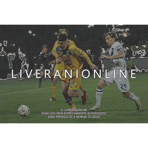 Frosinone vs Inter - Campionato Serie A TIM - 36 giornata - Stadio B.Stirpe - Frosinone 10-05-2024 nella foto nicolo\' Barella e Soule\' ©Federico Gaetano / AGENZIA ALDO LIVERANI SAS
