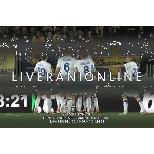 Frosinone vs Inter - Campionato Serie A TIM - 36 giornata - Stadio B.Stirpe - Frosinone 10-05-2024 nella foto Esultanza dopo Gol di davide Frattesi ©Federico Gaetano / AGENZIA ALDO LIVERANI SAS