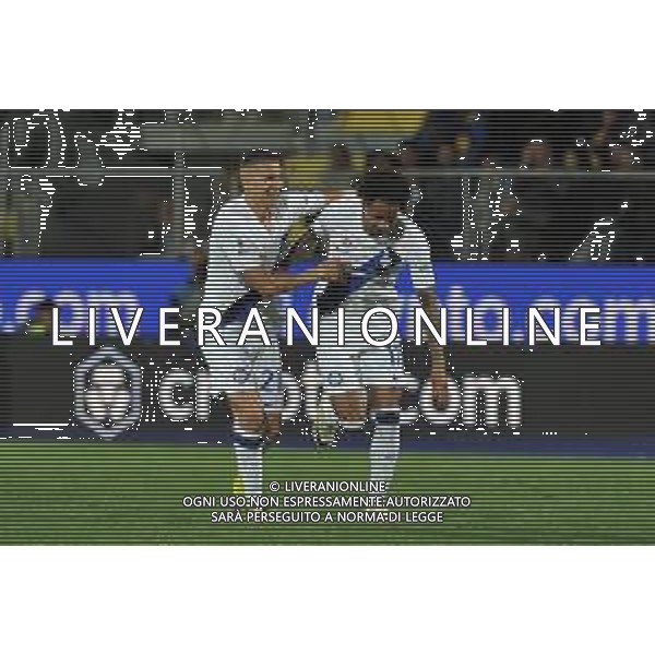 Frosinone vs Inter - Campionato Serie A TIM - 36 giornata - Stadio B.Stirpe - Frosinone 10-05-2024 nella foto Esultanza Asllani e Buchanan ©Federico Gaetano / AGENZIA ALDO LIVERANI SAS