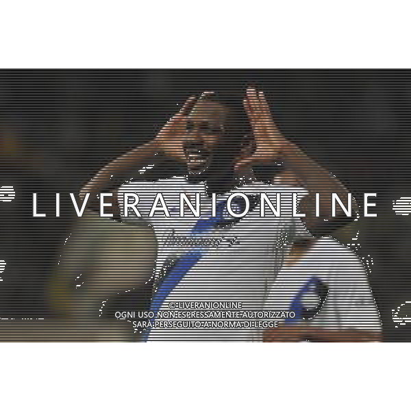 Frosinone vs Inter - Campionato Serie A TIM - 36 giornata - Stadio B.Stirpe - Frosinone 10-05-2024 nella foto Esultanza dopo Gol di marcus Thuram ©Federico Gaetano / AGENZIA ALDO LIVERANI SAS