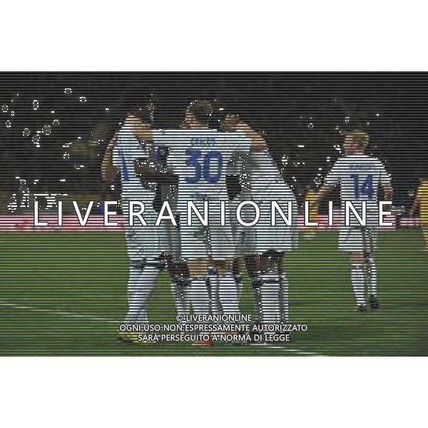 Frosinone vs Inter - Campionato Serie A TIM - 36 giornata - Stadio B.Stirpe - Frosinone 10-05-2024 nella foto Esultanza Inter ©Federico Gaetano / AGENZIA ALDO LIVERANI SAS