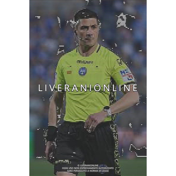 TVRG Como vs Cosenza nella foto l\'arbitro Gianluca Manganiello di Pinerolo (TO) Como 10-05-2024 Stadio Giuseppe Sinigaglia Campionato Serie BKT - 38a giornata foto Roberto Garavaglia/Agenzia Aldo Liverani sas