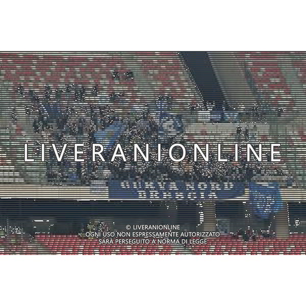 TVEM Supporters of Brescia Calcio during the Italian Serie BKT match between SSC Bari vs Brescia Calcio on 10 May 2024 at the San Nicola stadium in Bari, Italy. Photo by Emmanuele Mastrodonato/ag. Aldo Liverani sas/ AGENZIA ALDO LIVERANI SAS